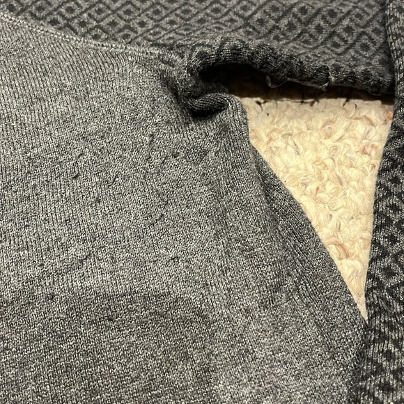 Dakini Turtleneck Sweater Pullover Geometric Pattern Cotton Blend Sz 1X - Picture 5 of 7